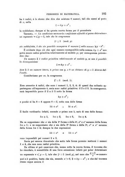 Periodico di matematica per l'insegnamento secondario