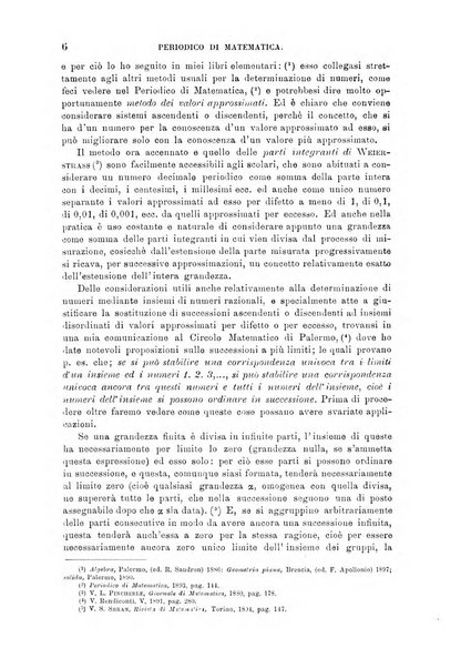Periodico di matematica per l'insegnamento secondario