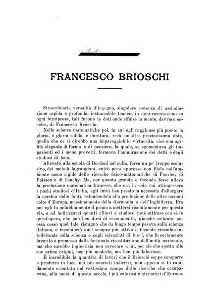 Periodico di matematica per l'insegnamento secondario