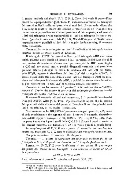 Periodico di matematica per l'insegnamento secondario