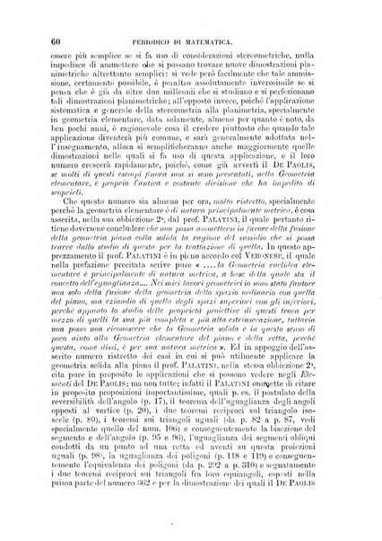 Periodico di matematica per l'insegnamento secondario