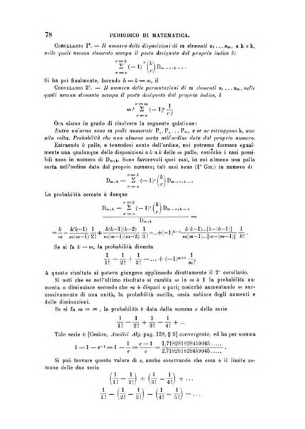 Periodico di matematica per l'insegnamento secondario