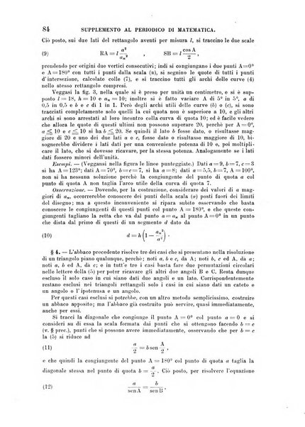 Periodico di matematica per l'insegnamento secondario