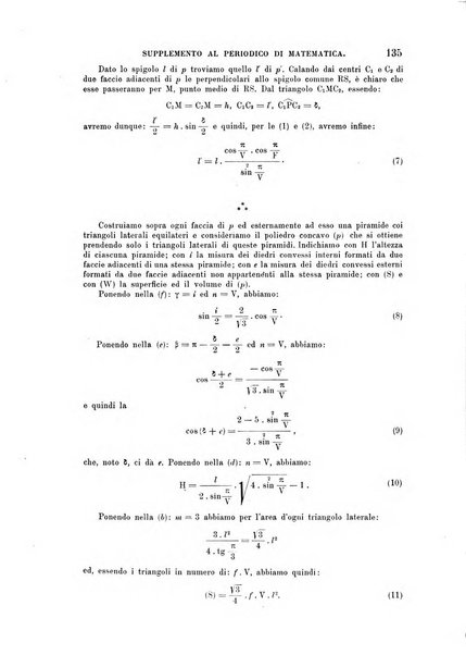 Periodico di matematica per l'insegnamento secondario