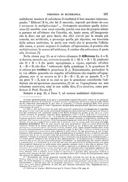 Periodico di matematica per l'insegnamento secondario