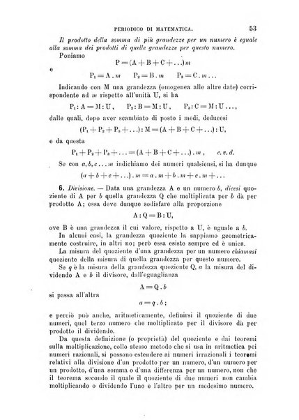 Periodico di matematica per l'insegnamento secondario