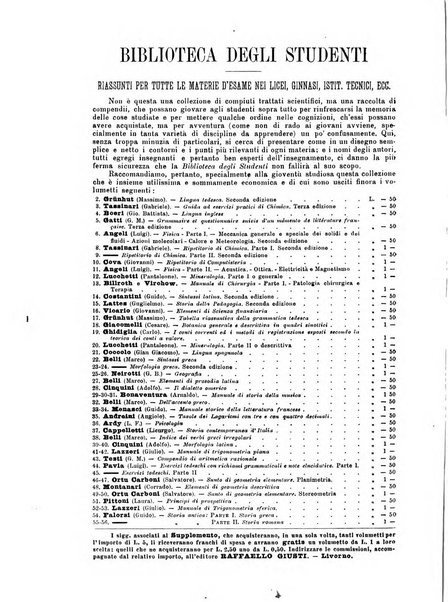 Periodico di matematica per l'insegnamento secondario