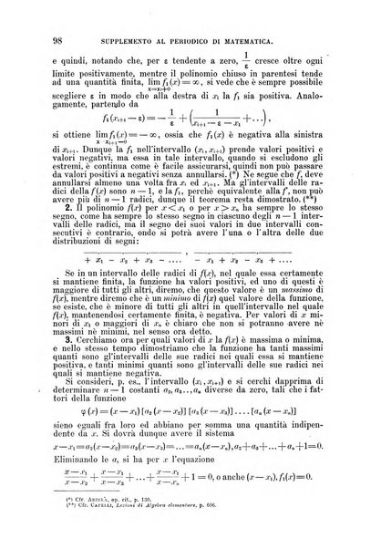 Periodico di matematica per l'insegnamento secondario