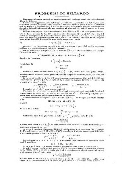 Periodico di matematica per l'insegnamento secondario