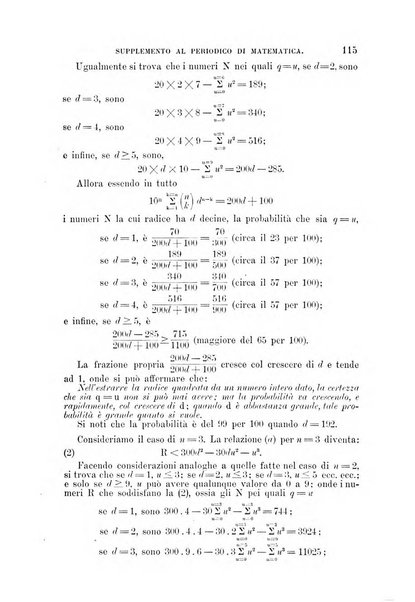 Periodico di matematica per l'insegnamento secondario