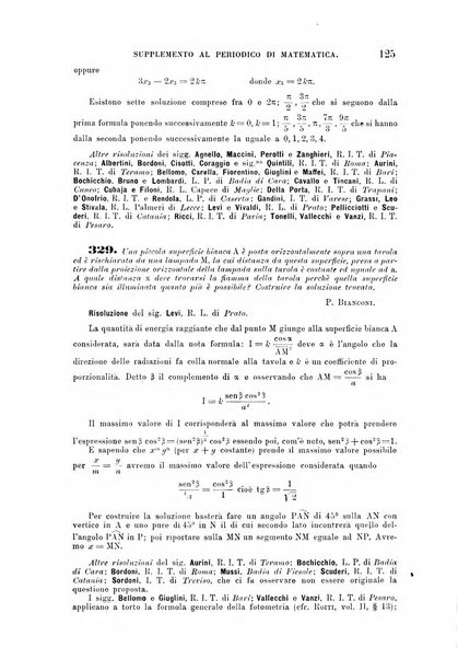 Periodico di matematica per l'insegnamento secondario