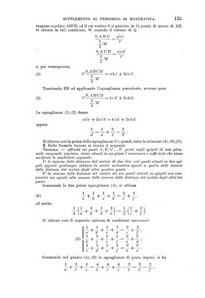 Periodico di matematica per l'insegnamento secondario