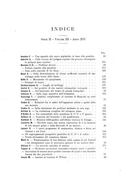 Periodico di matematica per l'insegnamento secondario