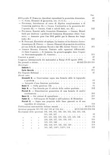 Periodico di matematica per l'insegnamento secondario