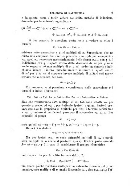 Periodico di matematica per l'insegnamento secondario