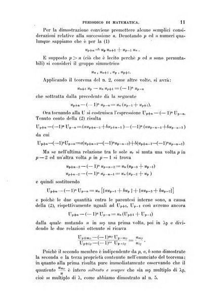 Periodico di matematica per l'insegnamento secondario