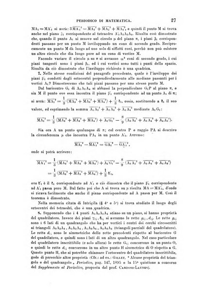 Periodico di matematica per l'insegnamento secondario