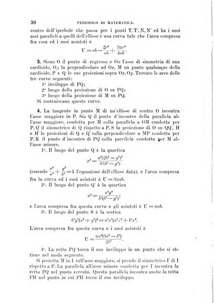 Periodico di matematica per l'insegnamento secondario