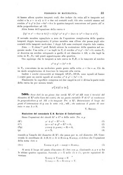 Periodico di matematica per l'insegnamento secondario