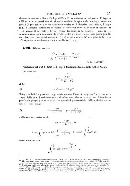 Periodico di matematica per l'insegnamento secondario