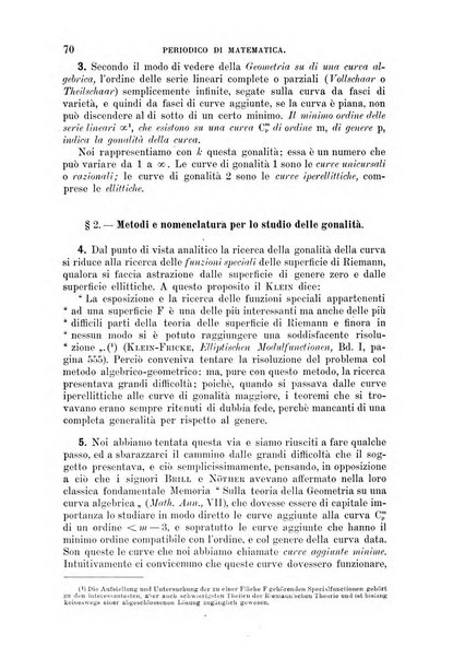 Periodico di matematica per l'insegnamento secondario