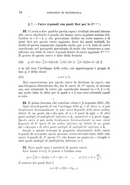 Periodico di matematica per l'insegnamento secondario