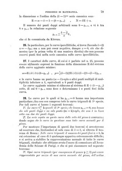 Periodico di matematica per l'insegnamento secondario