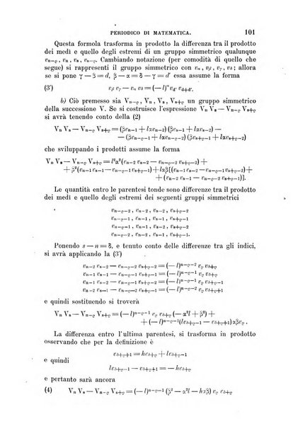 Periodico di matematica per l'insegnamento secondario