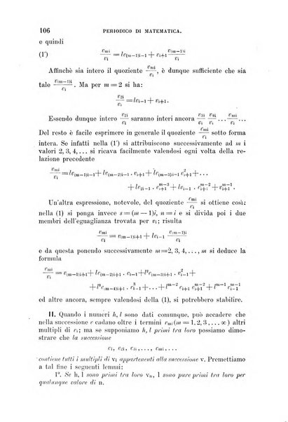 Periodico di matematica per l'insegnamento secondario