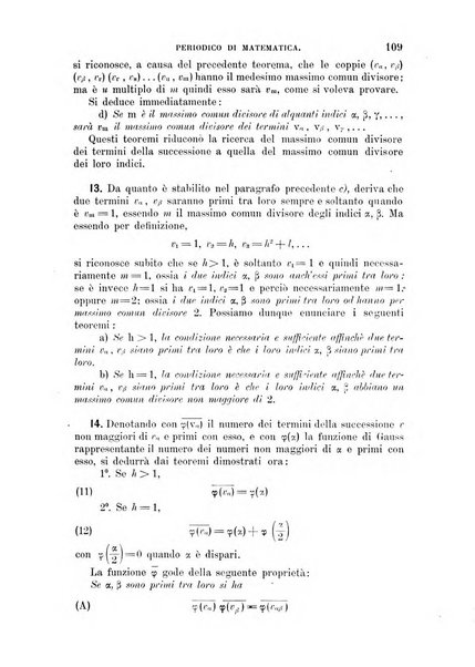 Periodico di matematica per l'insegnamento secondario