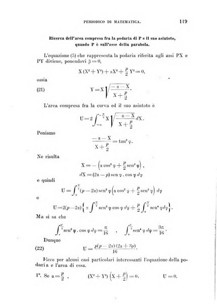 Periodico di matematica per l'insegnamento secondario