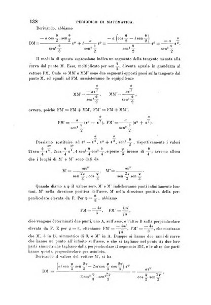 Periodico di matematica per l'insegnamento secondario