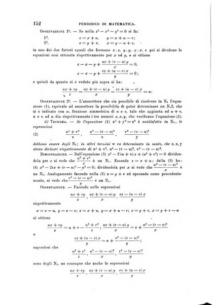 Periodico di matematica per l'insegnamento secondario