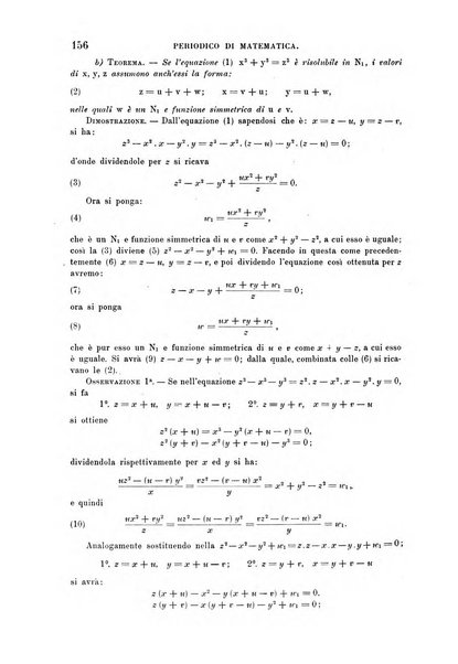 Periodico di matematica per l'insegnamento secondario