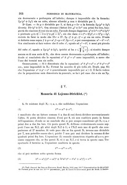 Periodico di matematica per l'insegnamento secondario