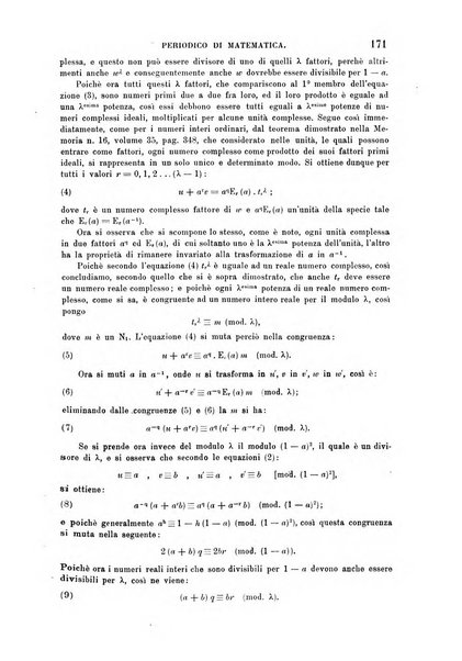 Periodico di matematica per l'insegnamento secondario