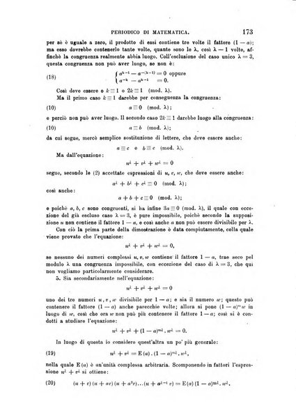 Periodico di matematica per l'insegnamento secondario