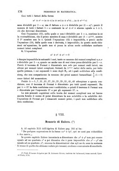 Periodico di matematica per l'insegnamento secondario