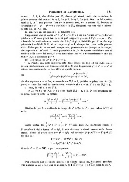 Periodico di matematica per l'insegnamento secondario