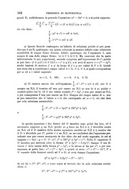 Periodico di matematica per l'insegnamento secondario