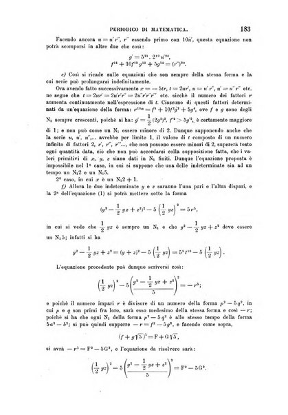 Periodico di matematica per l'insegnamento secondario