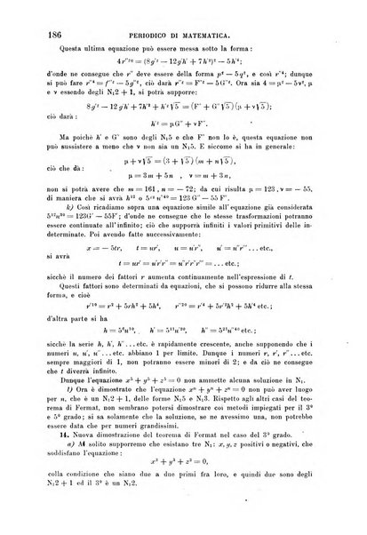 Periodico di matematica per l'insegnamento secondario