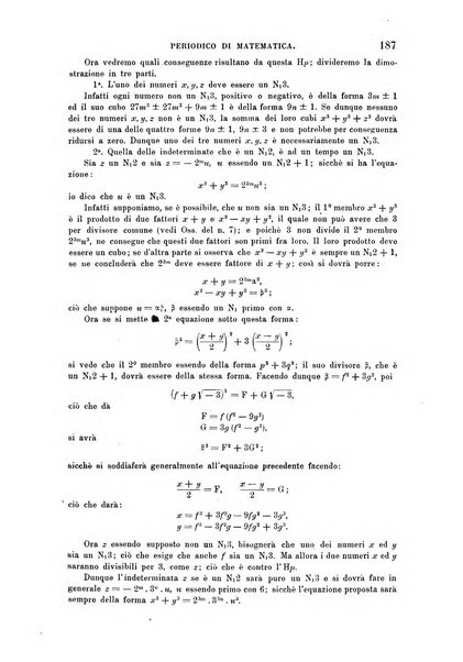 Periodico di matematica per l'insegnamento secondario