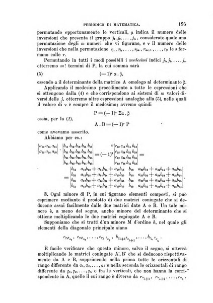 Periodico di matematica per l'insegnamento secondario