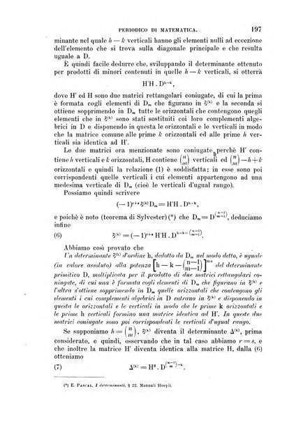 Periodico di matematica per l'insegnamento secondario