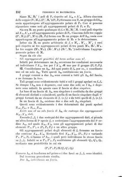 Periodico di matematica per l'insegnamento secondario