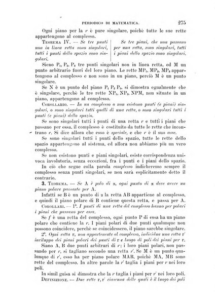 Periodico di matematica per l'insegnamento secondario