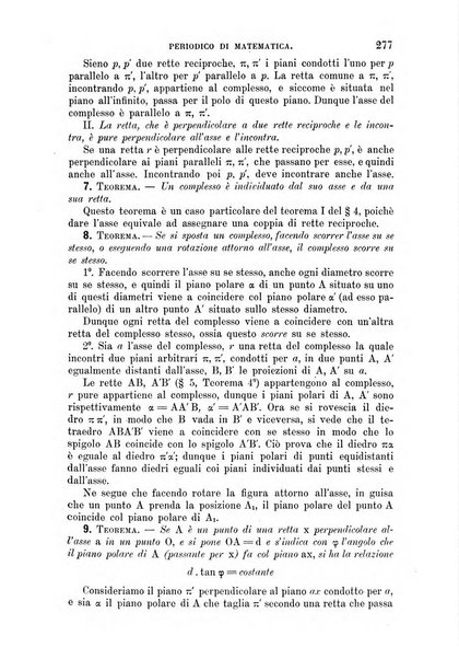 Periodico di matematica per l'insegnamento secondario