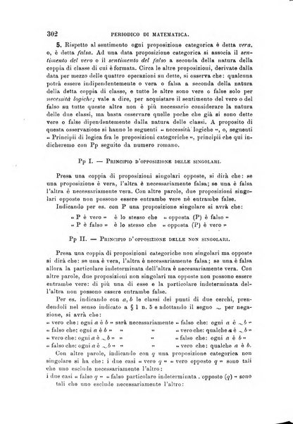 Periodico di matematica per l'insegnamento secondario