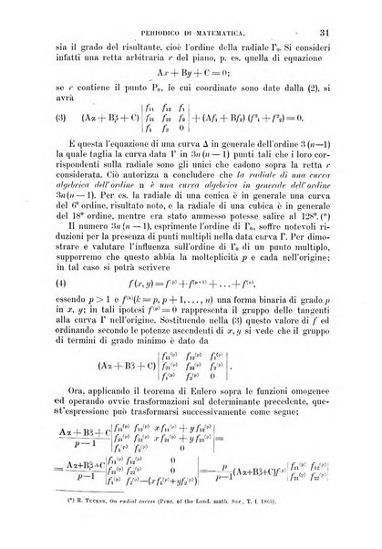 Periodico di matematica per l'insegnamento secondario